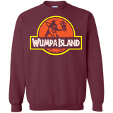 Sweatshirts Maroon / S Wumpa Island Crewneck Sweatshirt