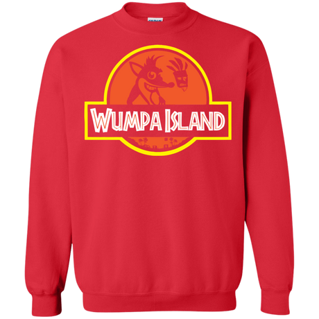 Sweatshirts Red / S Wumpa Island Crewneck Sweatshirt