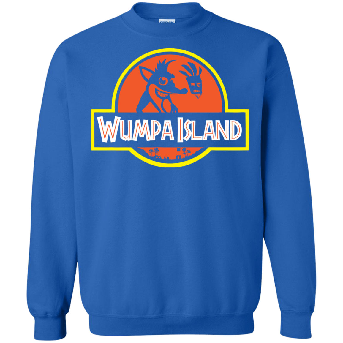 Sweatshirts Royal / S Wumpa Island Crewneck Sweatshirt