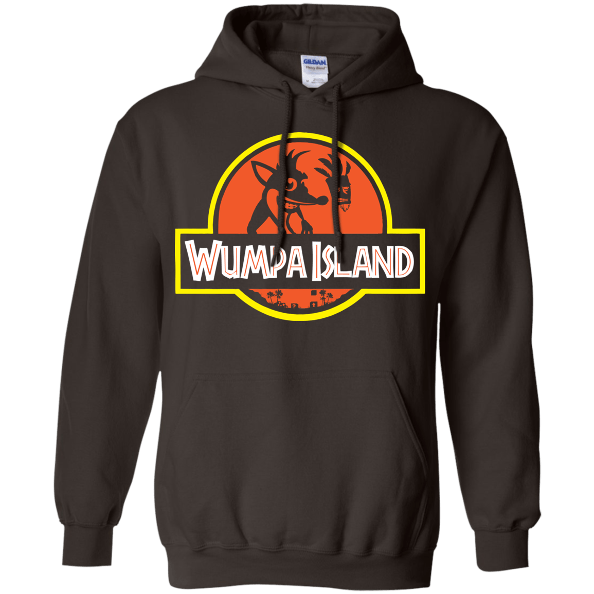 Sweatshirts Dark Chocolate / S Wumpa Island Pullover Hoodie