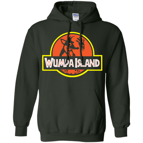 Sweatshirts Forest Green / S Wumpa Island Pullover Hoodie