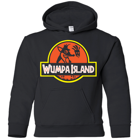 Sweatshirts Black / YS Wumpa Island Youth Hoodie