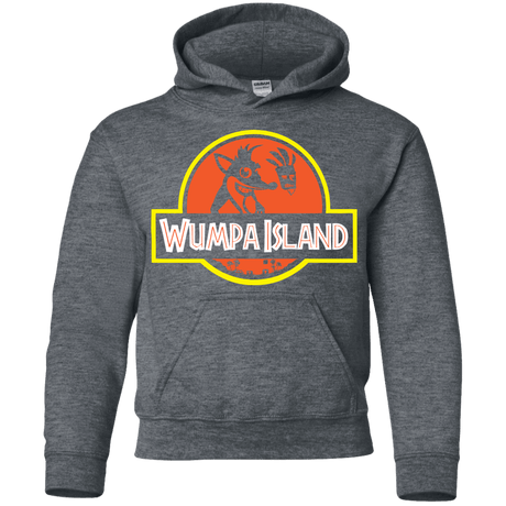 Sweatshirts Dark Heather / YS Wumpa Island Youth Hoodie