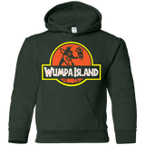 Sweatshirts Forest Green / YS Wumpa Island Youth Hoodie