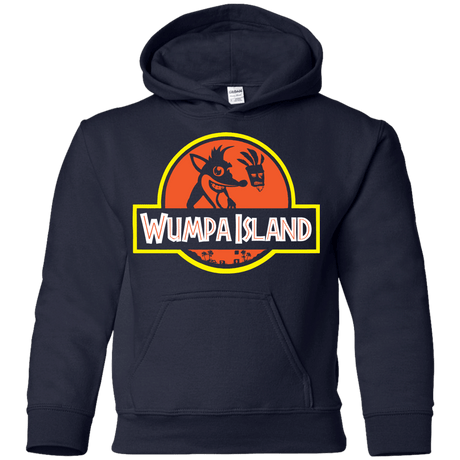 Sweatshirts Navy / YS Wumpa Island Youth Hoodie