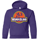 Sweatshirts Purple / YS Wumpa Island Youth Hoodie