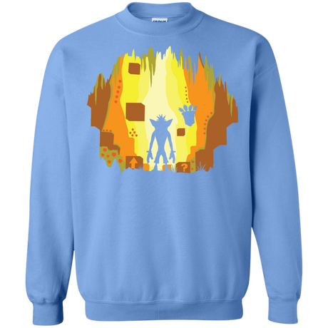 Sweatshirts Carolina Blue / S Wumpa World Crewneck Sweatshirt