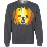 Sweatshirts Dark Heather / S Wumpa World Crewneck Sweatshirt