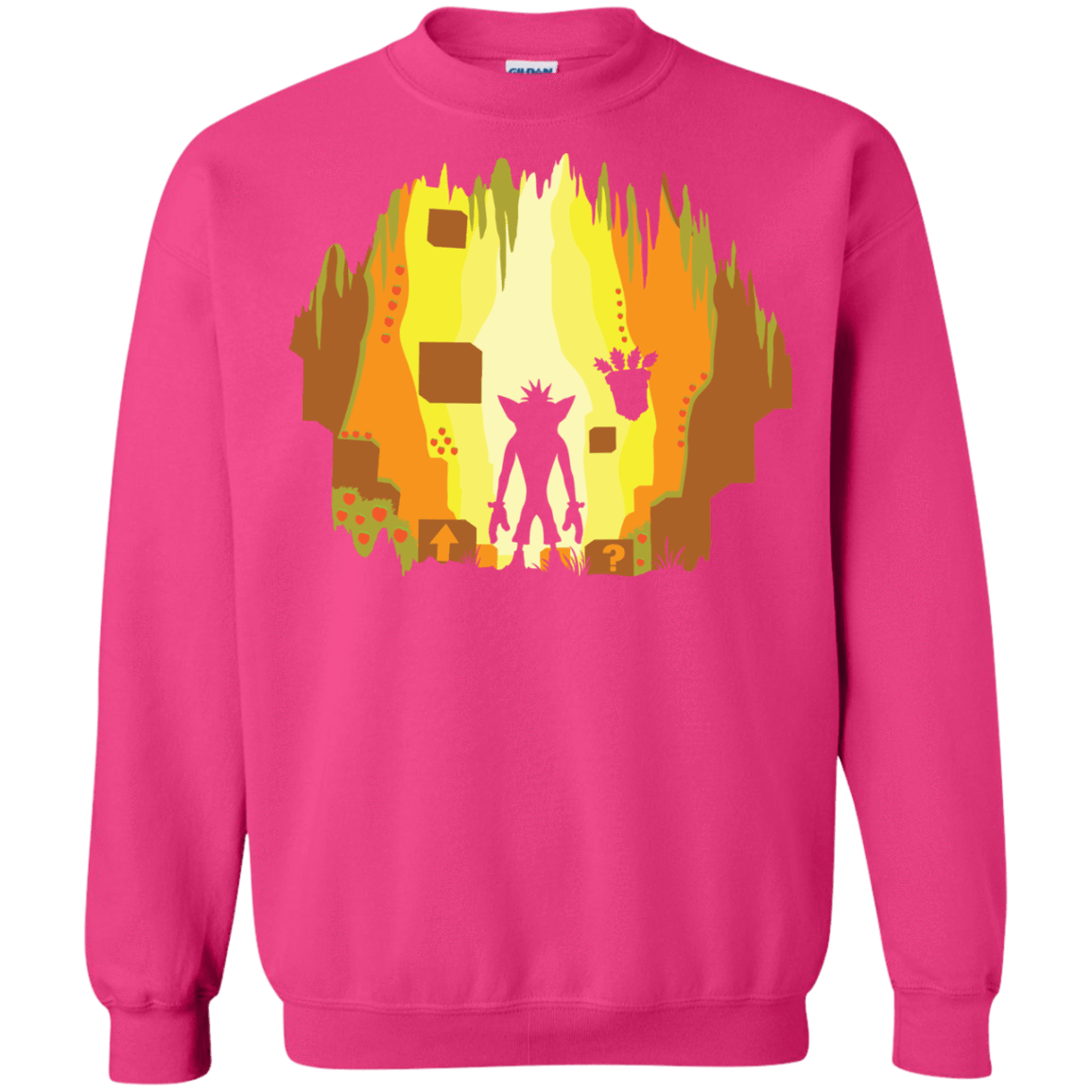 Sweatshirts Heliconia / S Wumpa World Crewneck Sweatshirt