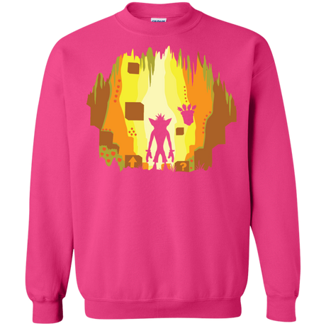 Sweatshirts Heliconia / S Wumpa World Crewneck Sweatshirt