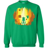 Sweatshirts Irish Green / S Wumpa World Crewneck Sweatshirt