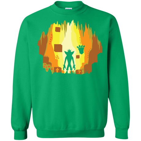 Sweatshirts Irish Green / S Wumpa World Crewneck Sweatshirt