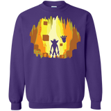 Sweatshirts Purple / S Wumpa World Crewneck Sweatshirt