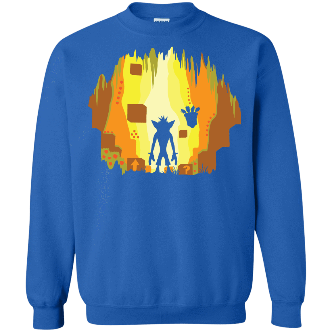 Sweatshirts Royal / S Wumpa World Crewneck Sweatshirt