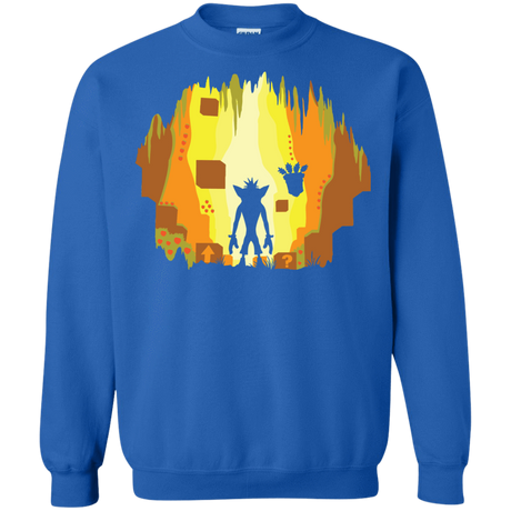 Sweatshirts Royal / S Wumpa World Crewneck Sweatshirt