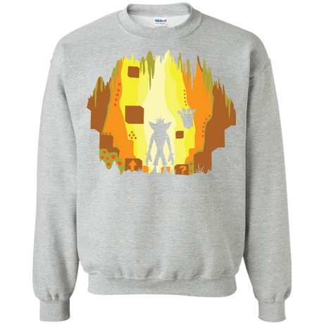 Sweatshirts Sport Grey / S Wumpa World Crewneck Sweatshirt