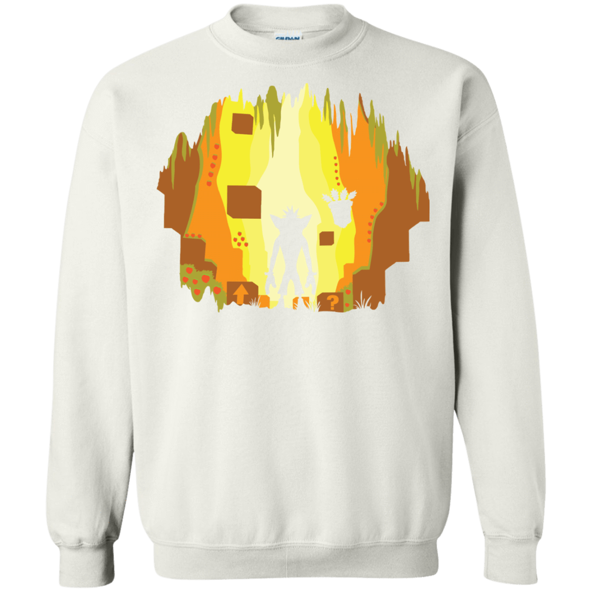 Sweatshirts White / S Wumpa World Crewneck Sweatshirt