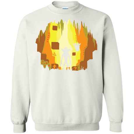 Sweatshirts White / S Wumpa World Crewneck Sweatshirt