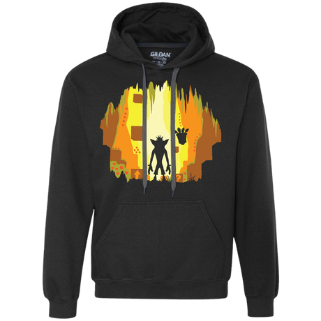 Sweatshirts Black / S Wumpa World Premium Fleece Hoodie