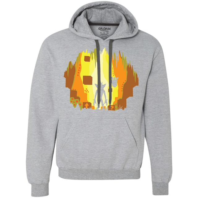 Sweatshirts Sport Grey / S Wumpa World Premium Fleece Hoodie