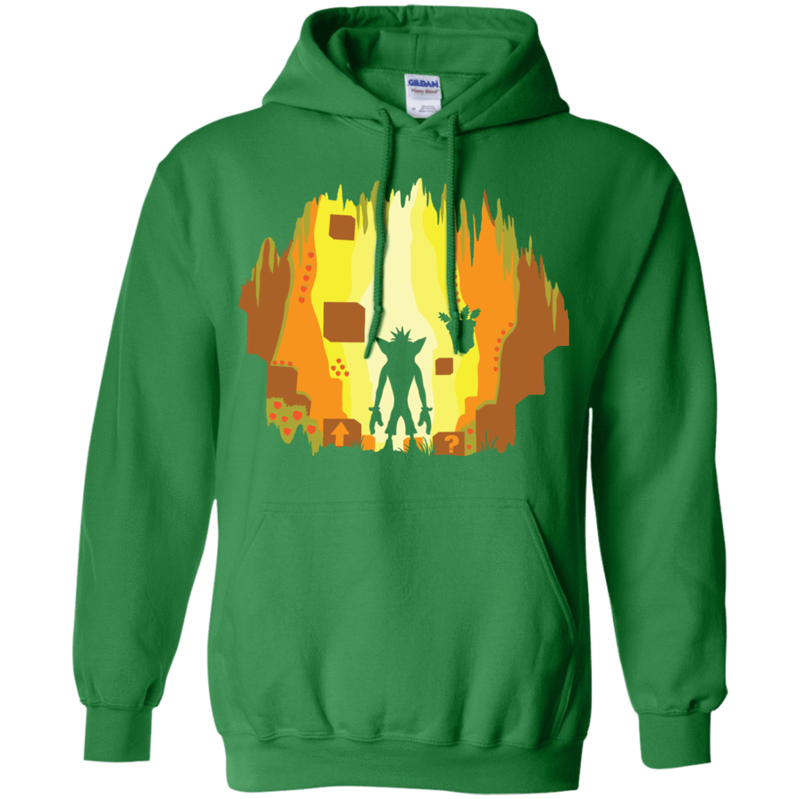 Sweatshirts Irish Green / S Wumpa World Pullover Hoodie