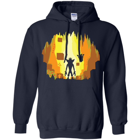 Sweatshirts Navy / S Wumpa World Pullover Hoodie