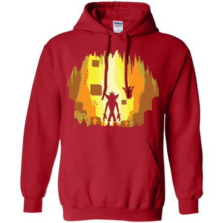 Sweatshirts Red / S Wumpa World Pullover Hoodie