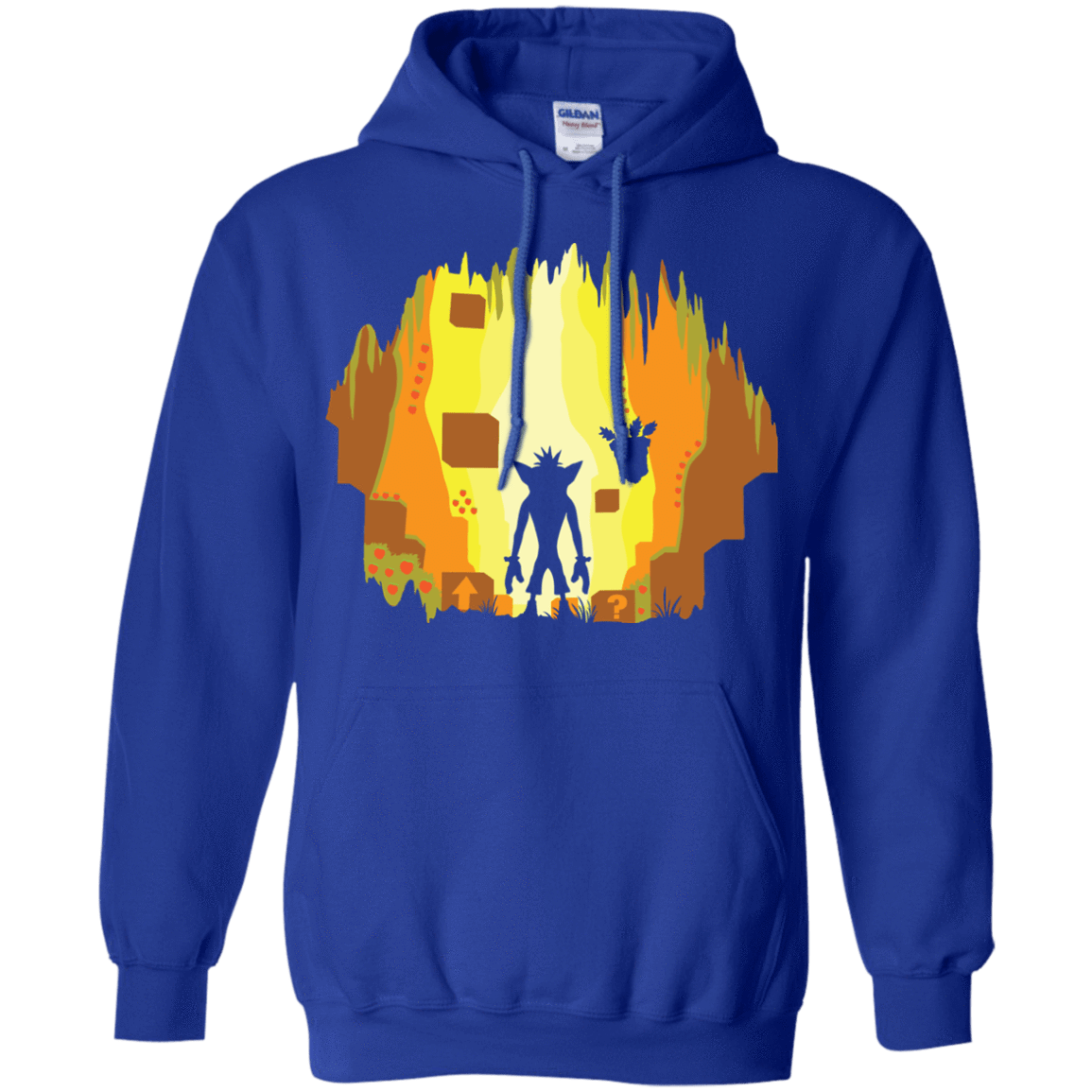 Sweatshirts Royal / S Wumpa World Pullover Hoodie