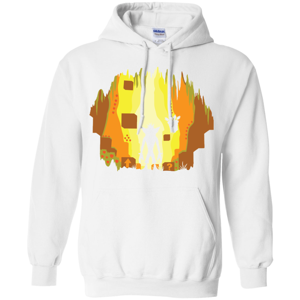 Sweatshirts White / S Wumpa World Pullover Hoodie