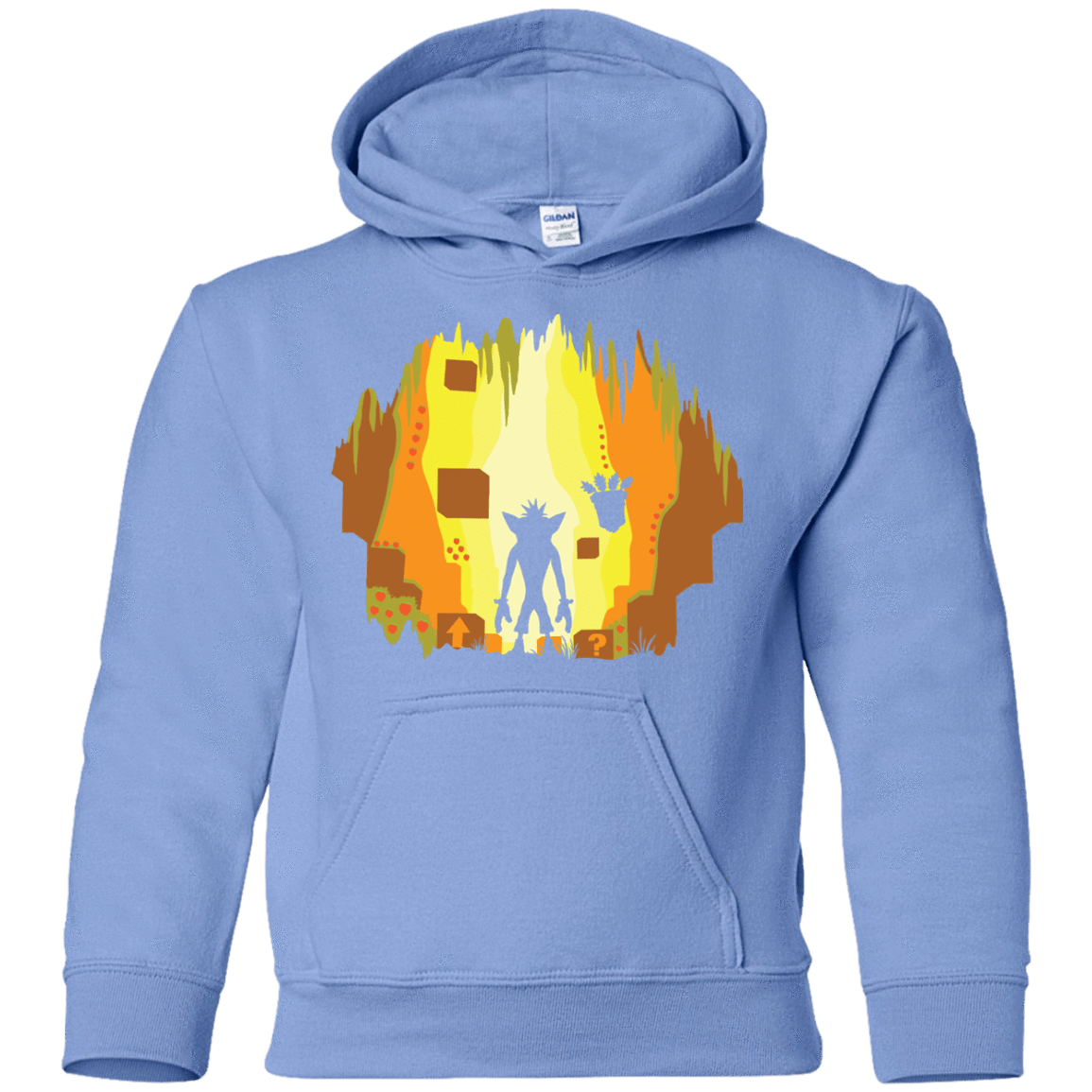 Sweatshirts Carolina Blue / YS Wumpa World Youth Hoodie