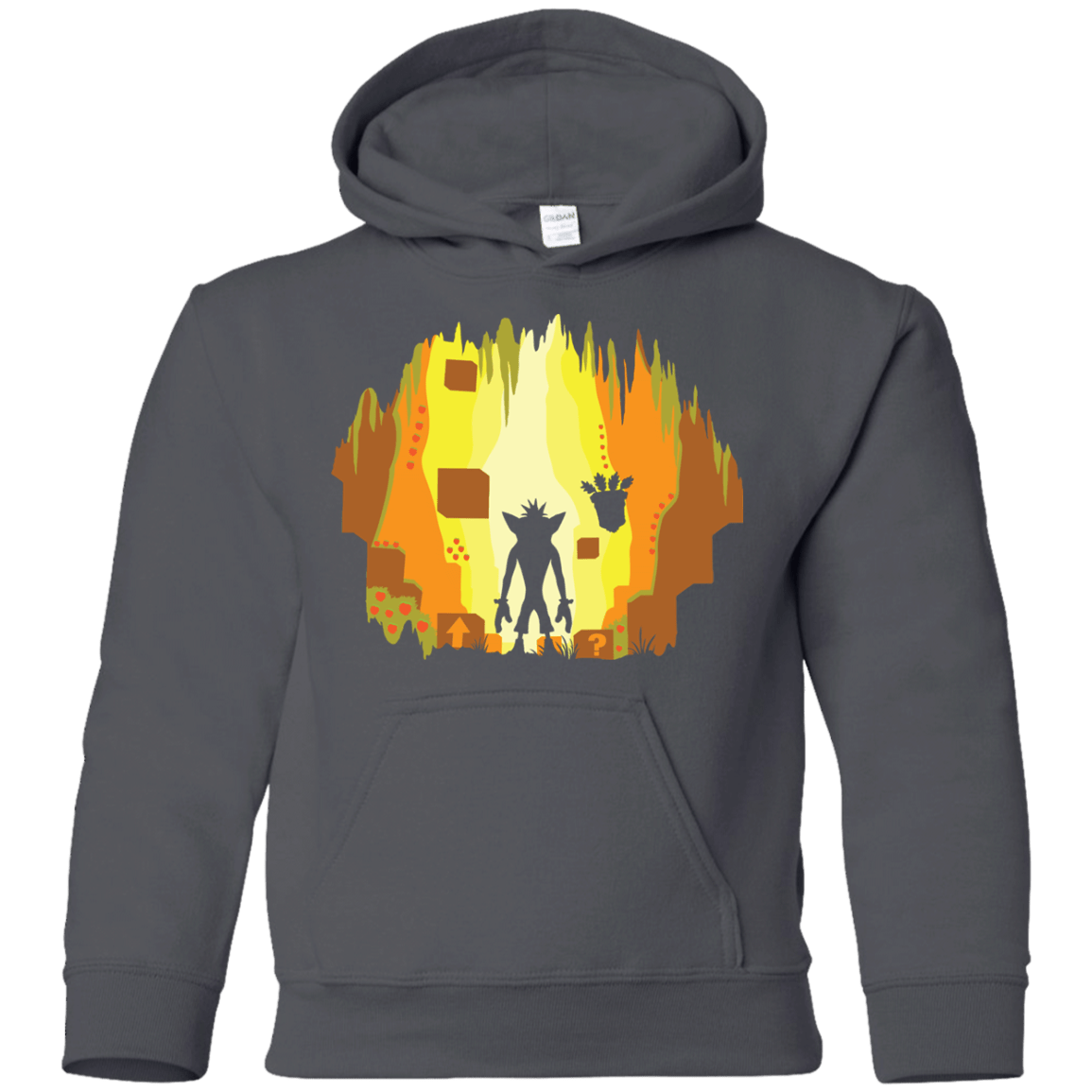 Sweatshirts Charcoal / YS Wumpa World Youth Hoodie