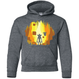 Sweatshirts Dark Heather / YS Wumpa World Youth Hoodie