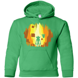 Sweatshirts Irish Green / YS Wumpa World Youth Hoodie