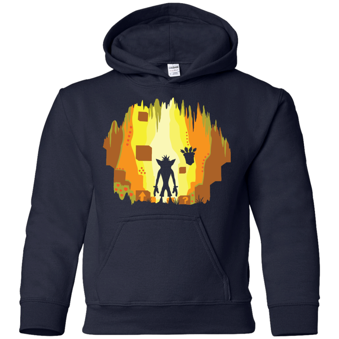 Sweatshirts Navy / YS Wumpa World Youth Hoodie