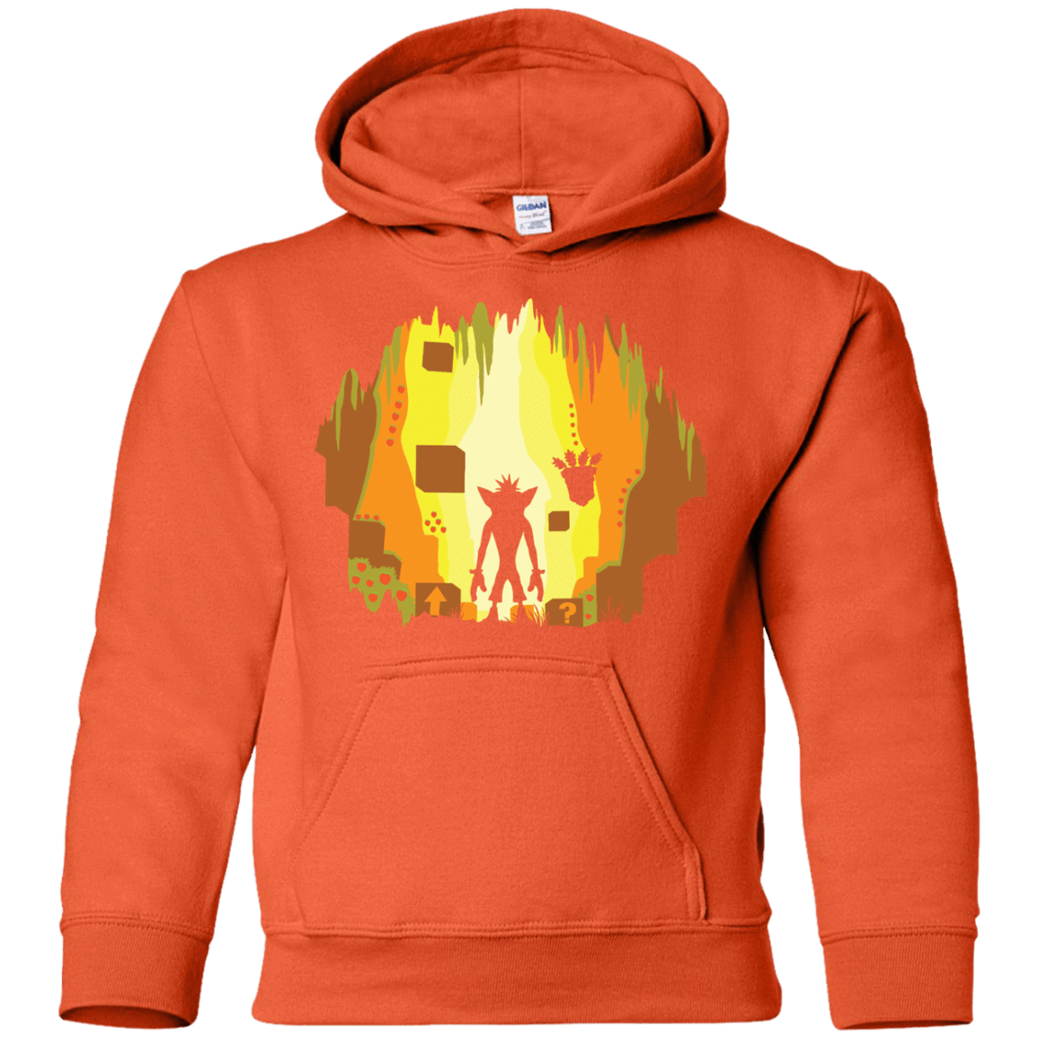 Sweatshirts Orange / YS Wumpa World Youth Hoodie