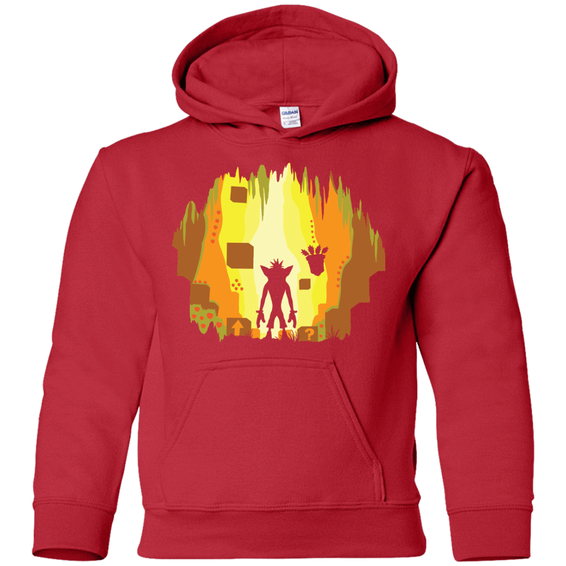 Sweatshirts Red / YS Wumpa World Youth Hoodie