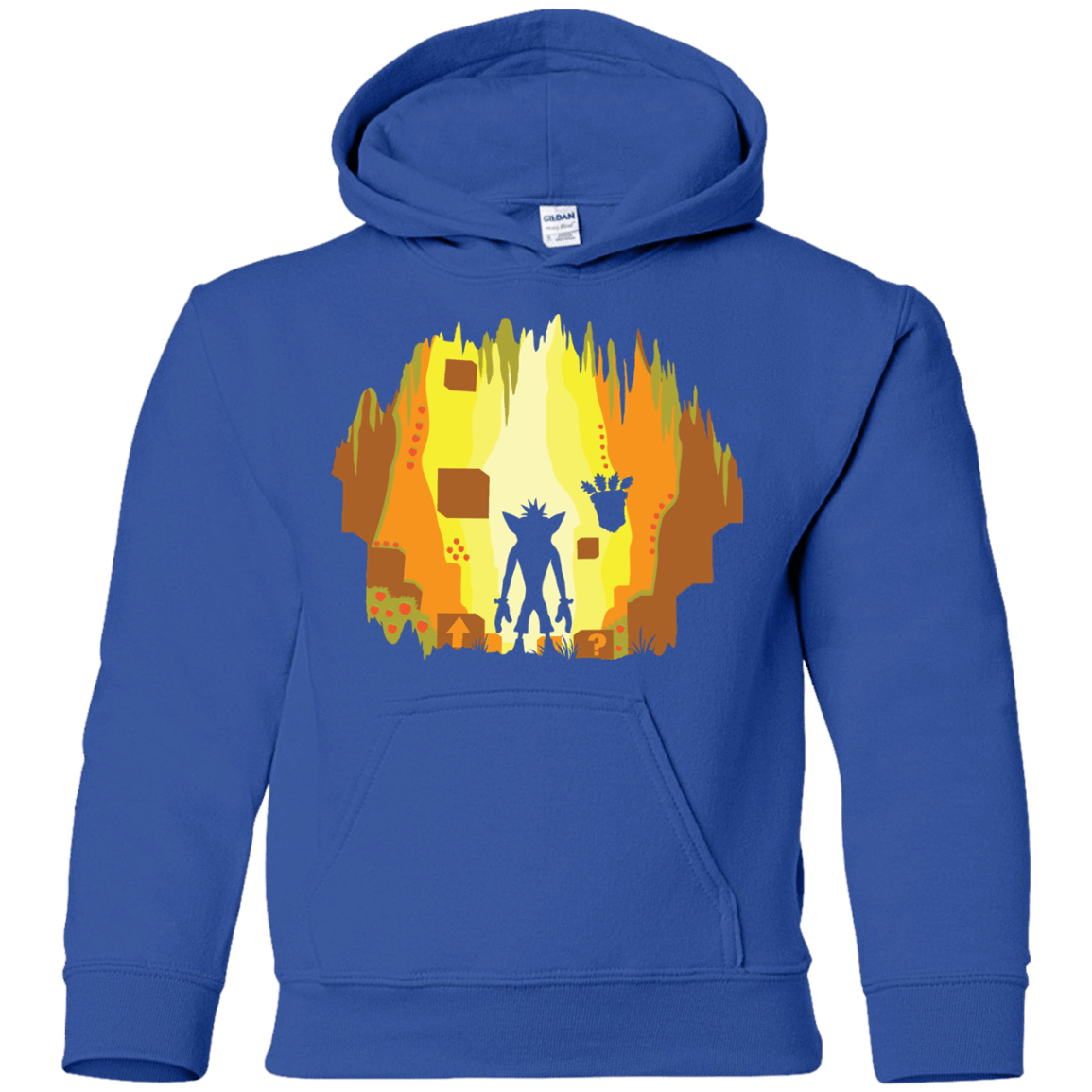 Sweatshirts Royal / YS Wumpa World Youth Hoodie