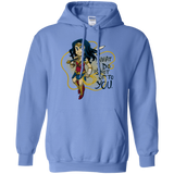 Sweatshirts Carolina Blue / Small WW Text Pullover Hoodie