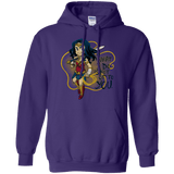 Sweatshirts Purple / Small WW Text Pullover Hoodie