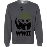 Sweatshirts Dark Heather / S WWII Panda Crewneck Sweatshirt