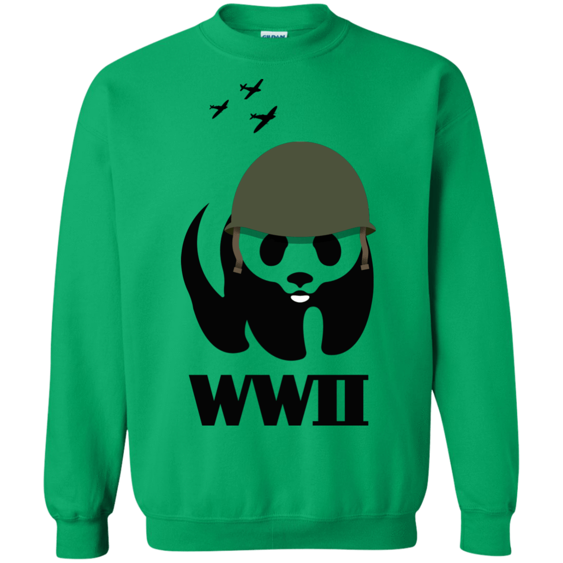 Sweatshirts Irish Green / S WWII Panda Crewneck Sweatshirt