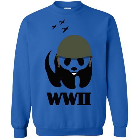 Sweatshirts Royal / S WWII Panda Crewneck Sweatshirt