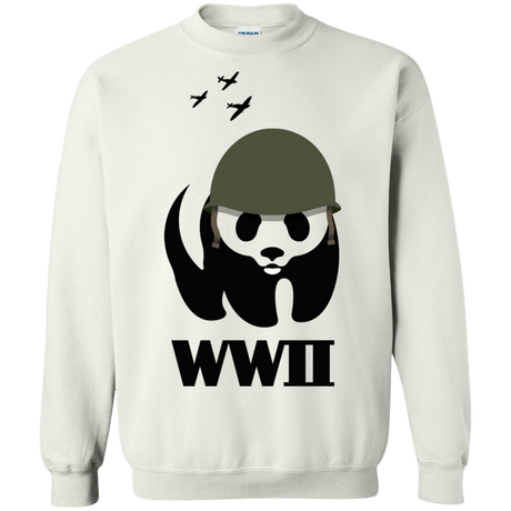 Sweatshirts White / S WWII Panda Crewneck Sweatshirt