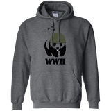 Sweatshirts Dark Heather / S WWII Panda Pullover Hoodie