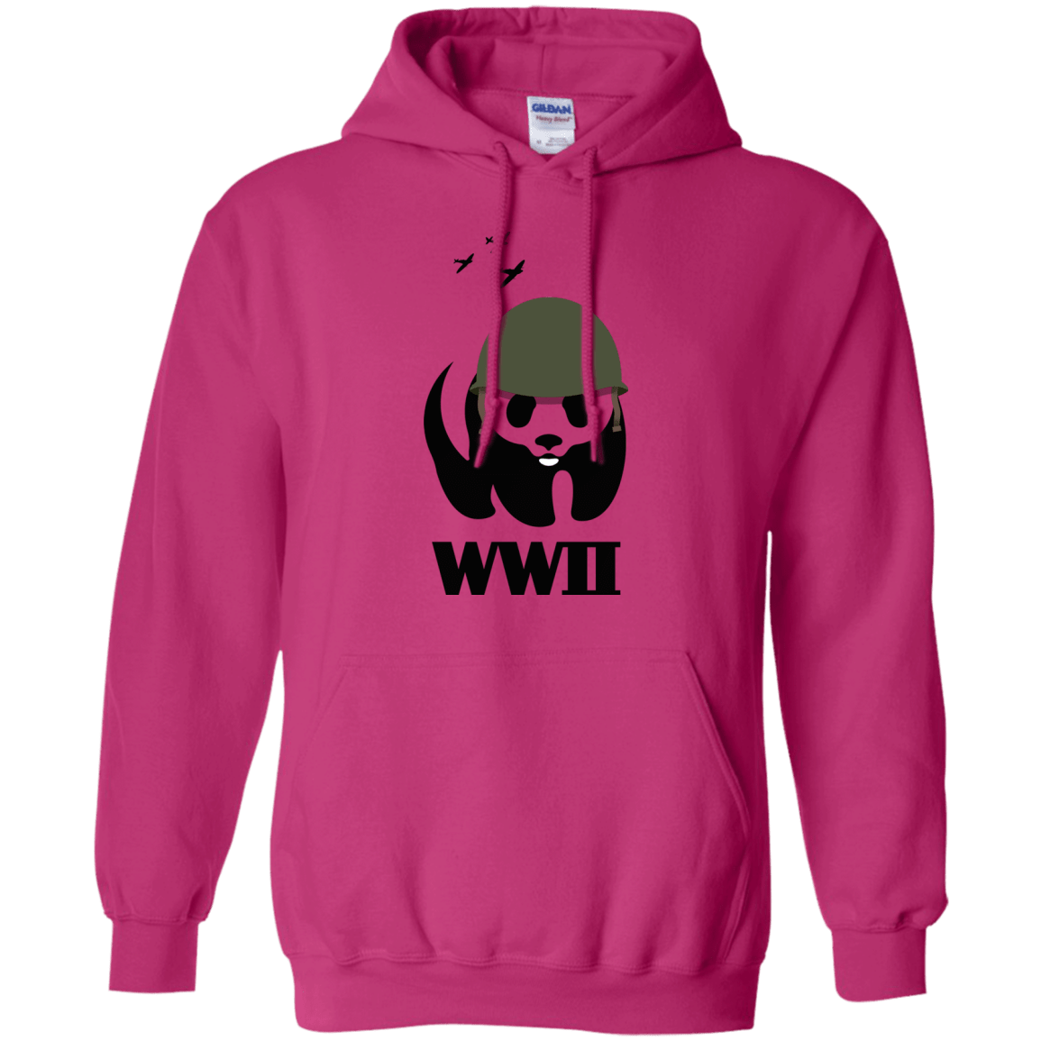 Sweatshirts Heliconia / S WWII Panda Pullover Hoodie