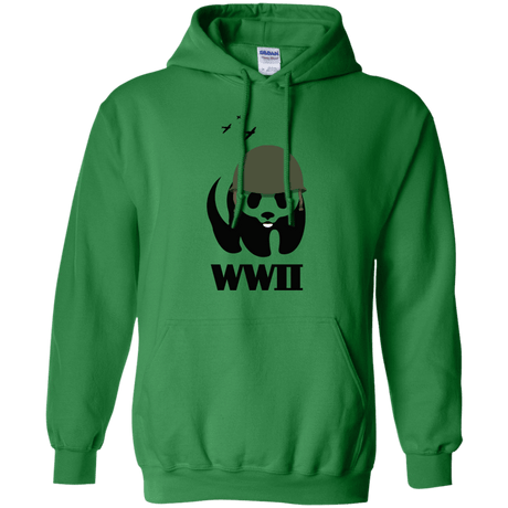 Sweatshirts Irish Green / S WWII Panda Pullover Hoodie