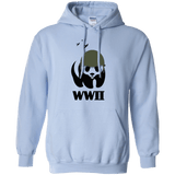 Sweatshirts Light Blue / S WWII Panda Pullover Hoodie