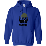 Sweatshirts Royal / S WWII Panda Pullover Hoodie