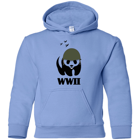 Sweatshirts Carolina Blue / YS WWII Panda Youth Hoodie