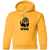 Sweatshirts Gold / YS WWII Panda Youth Hoodie